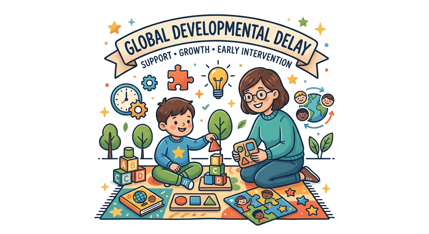 Global developmental delay early intervention at Growing Stars Lucknow